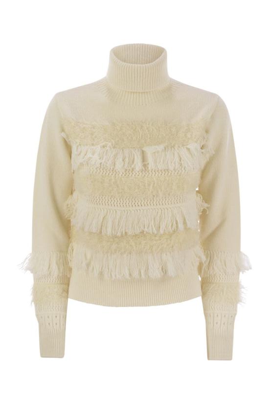 24FW 바니제 터틀넥 V38531 BUTTER - VANISÉ