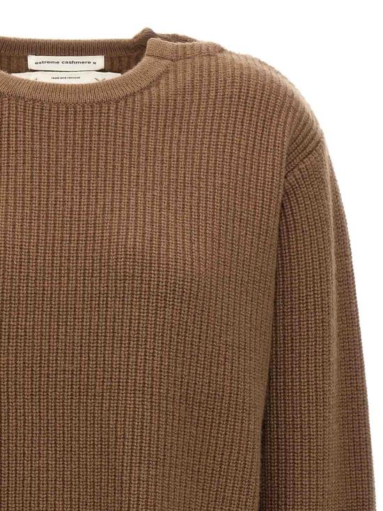  익스트림캐시미어 스웨터 N356YOU175CHAI Brown - EXTREME CASHMERE