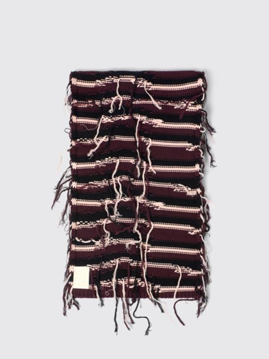 AU00017 003 KNIT SCARF 0 Brown