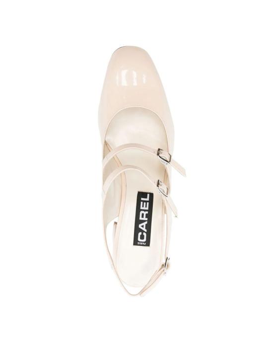 3030 PATENT LEATHER BANANA NUDE