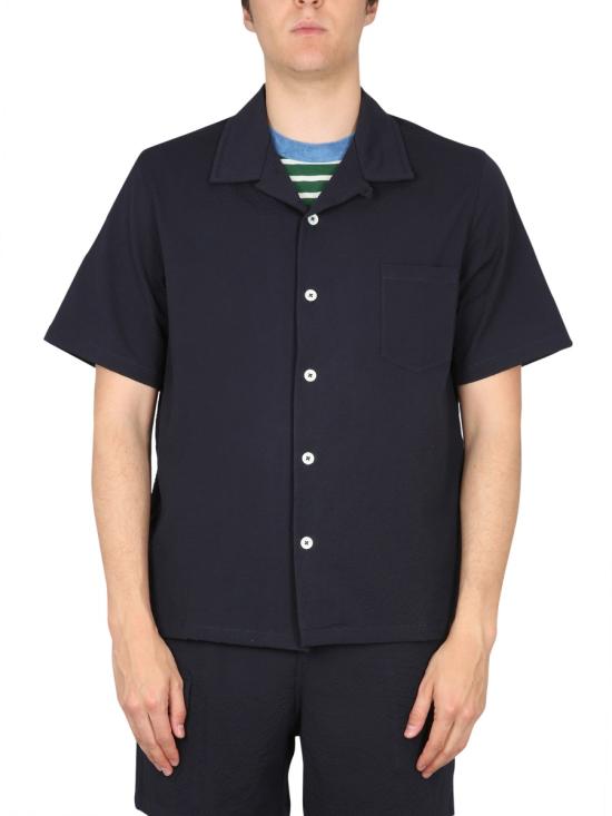 COCKTAILSHIRT NAVY BLUE