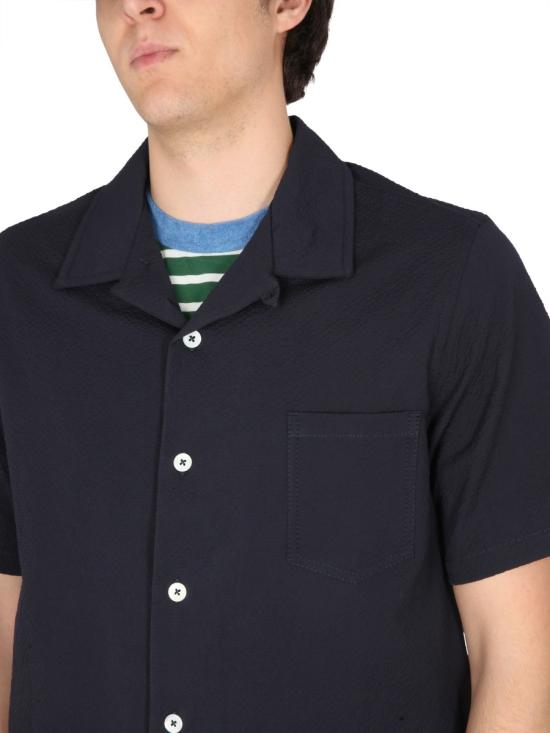 COCKTAILSHIRT NAVY BLUE