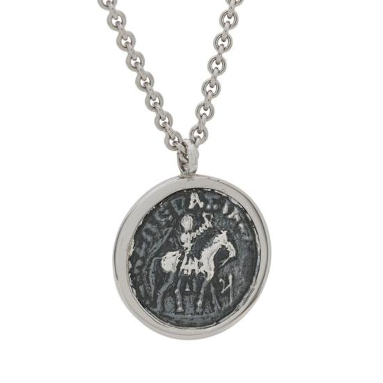 100224 COIN PENDA SILVER