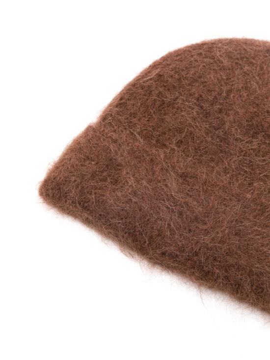 FW24FUZZYBEANIECHO CHOCOLATE