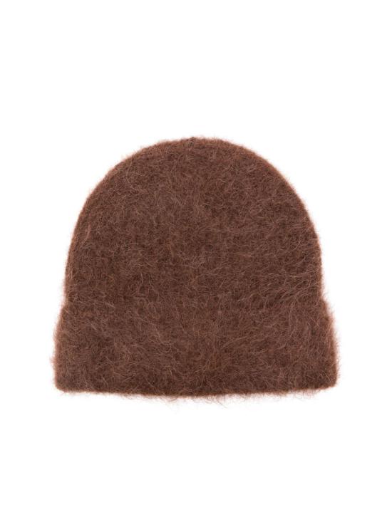 FW24FUZZYBEANIECHO CHOCOLATE