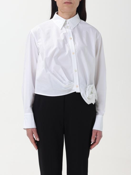 24SS 말리파르미 블라우스 JM102610029 10000 bianco - MALÌPARMI