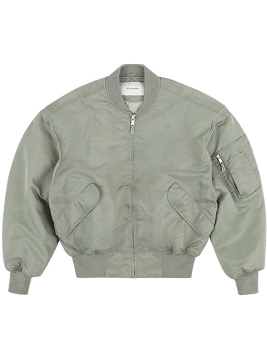 24FW 엔타이어 스튜디오 봄버 자켓 ES2540GR GREY Grey - ENTIRE STUDIOS