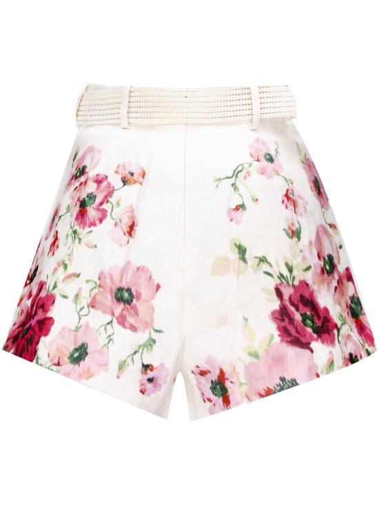 7453ASS246CREAM RED FLORAL