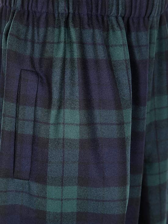 P7F W450 17 095 17 1 GREEN BLUE BLACK TARTAN