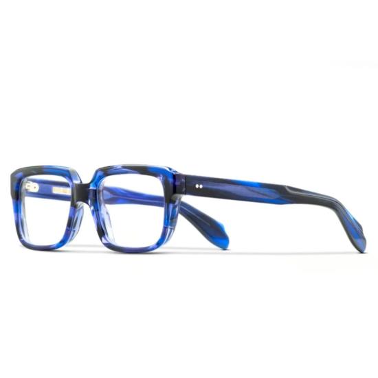 9289 04 54MM STRIPED BLUE HAVANA ACETATE OPTICAL GLASSES