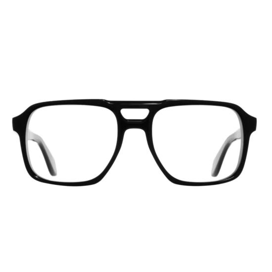 1394 01 57MM BLACK ACETATE OPTICAL GLASSES