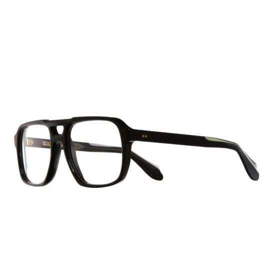 1394 01 57MM BLACK ACETATE OPTICAL GLASSES