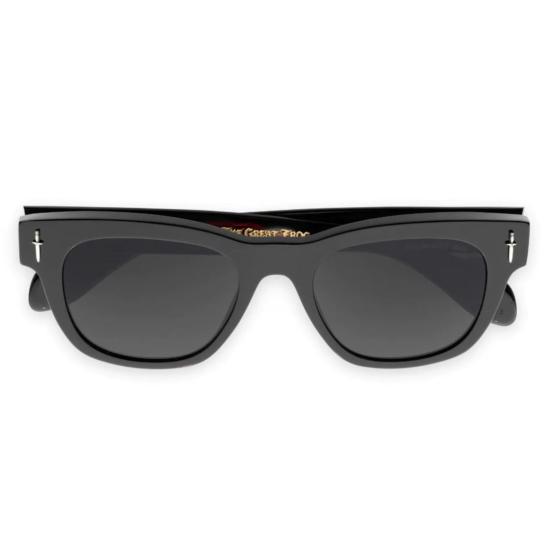 THE GREAT FROG SUN 003 01 53MM BLACK ACETATE SUNGLASSES