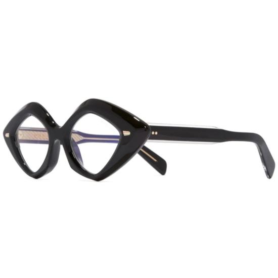 9126 01 48MM BLACK ACETATE OPTICAL FRAME