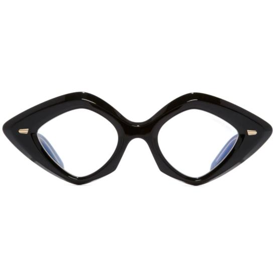 9126 01 48MM BLACK ACETATE OPTICAL FRAME