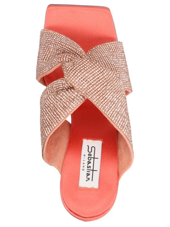 23SS 세바스챤 뮬/슬리퍼 SE1175CORAL Nude Neutrals - SEBASTIAN