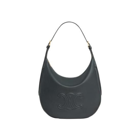 24FW 셀린느 / 여성 서플 카프스킨 엘로이즈 숄더백 114713FLH 10SG Free SLATE GREY BPG - CELINE