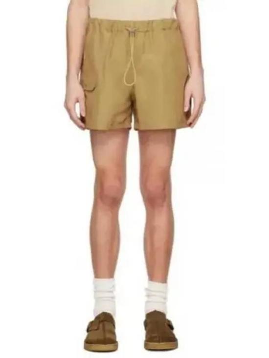 DOPPLER EFFECT SHORTS KHAKI WATER REPELLENT NYLON