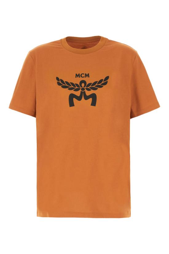 25SS 엠시엠 반팔 티셔츠 MHTFSMM01 CO Cognac - MCM