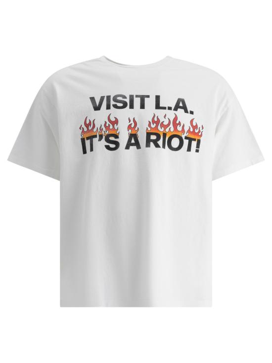 24FW 갤러리 디파트먼트 반팔 티셔츠 LRS10012WHTE WHITE - GALLERY DEPT