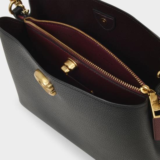  코치 숄더백 C2621B4BK BLACK DOM - COACH