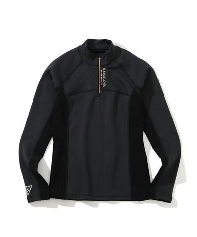 마크앤로나 긴팔 티셔츠 MCW 3D AC52 BLACK DOM