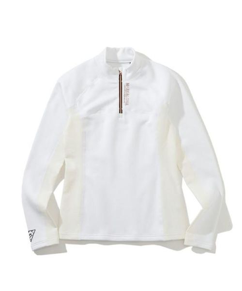 마크앤로나 긴팔 티셔츠 MCW 3D AC52 WHITE DOM