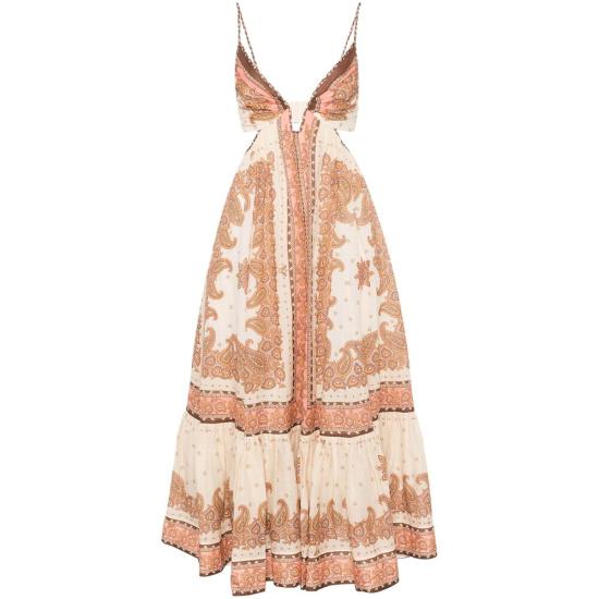 1746DRS254 ORANG NEUTRALS PINK