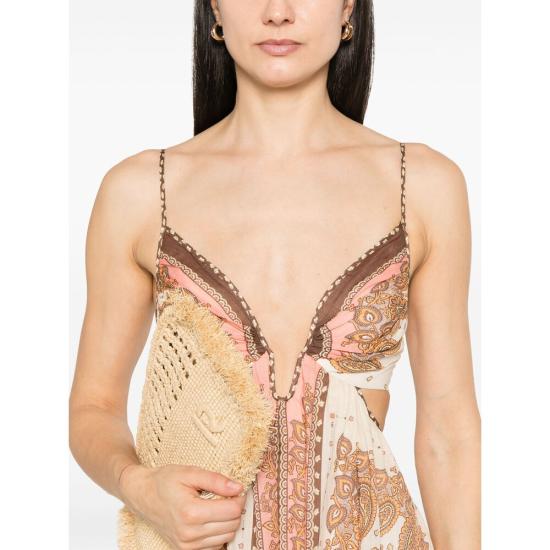 1746DRS254 ORANG NEUTRALS PINK