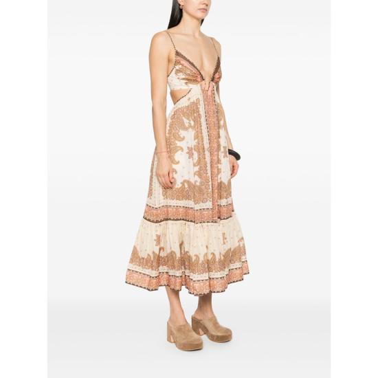 1746DRS254 ORANG NEUTRALS PINK