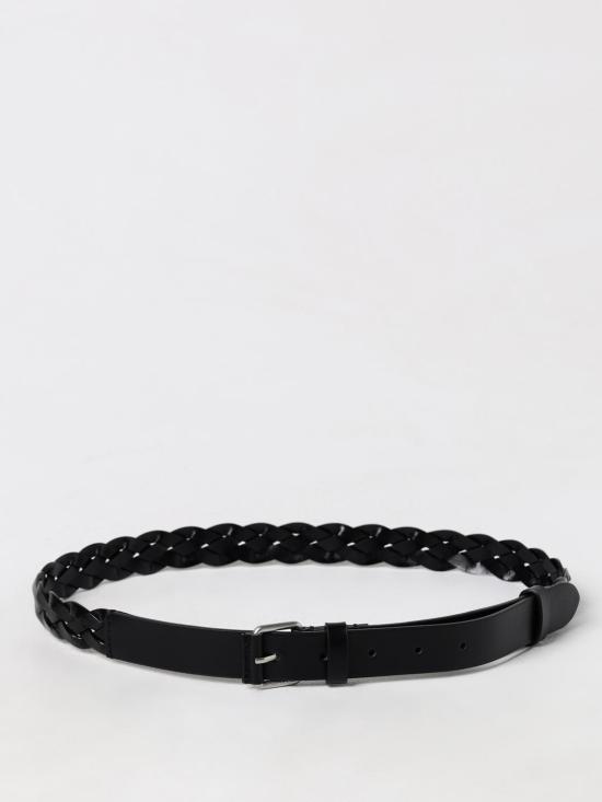 24SS 위켄드막스마라 슬림 벨트 2415501044600 001 Black - WEEKEND MAX MARA