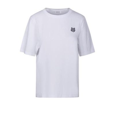 25SS 메종키츠네 반팔 티셔츠 MW00111KJ0119P100 WHITE DOM