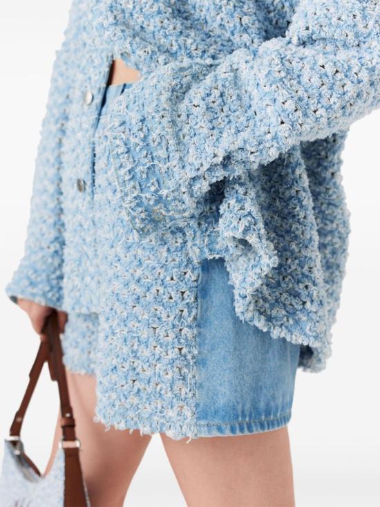6D03673SQH06 4125 LIGHT BLUE LASER DENIM