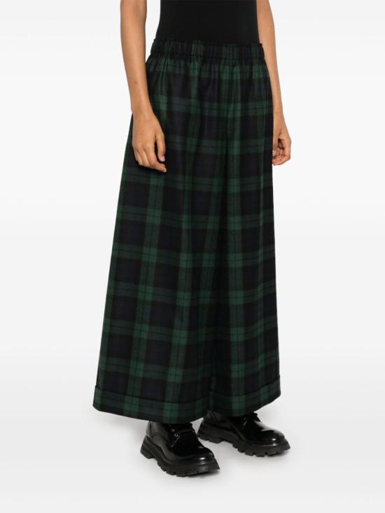 P7F W450 17 095 17 1 GREEN BLUE BLACK TARTAN