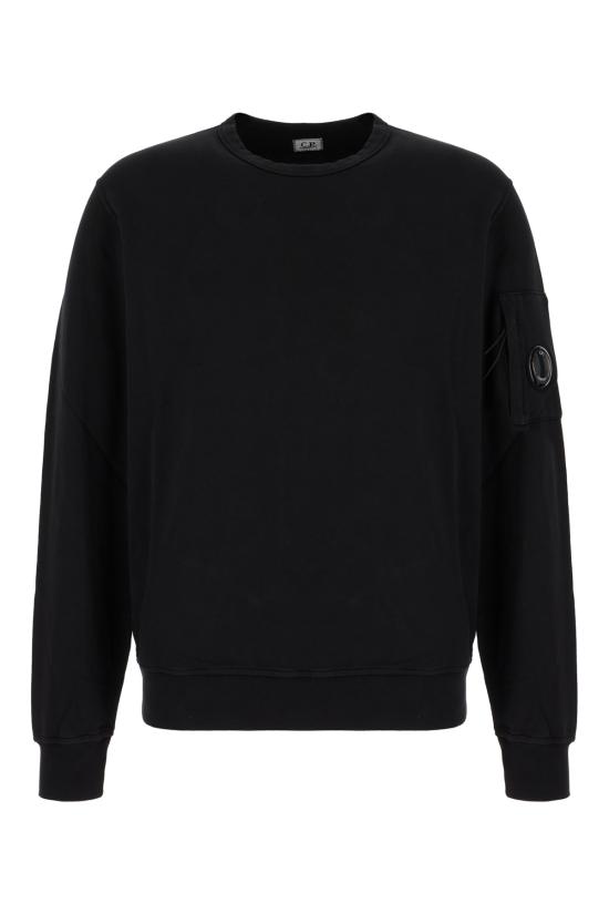 24FW 씨피 컴퍼니 긴팔 티셔츠 17CMSS019A002246G 999 BLACK - C.P. COMPANY