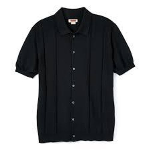 바라쿠타 HORATIO 호라티오 폴로 반소매 티셔츠 BRMAG0146BKNT1 100 BLACK DOM