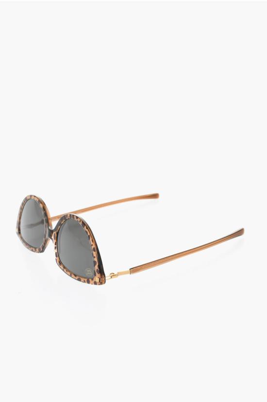  마이키타 선글라스 SOS TopAZ LEOPARD DARKGREY SOLID Marrone Nero - MYKITA