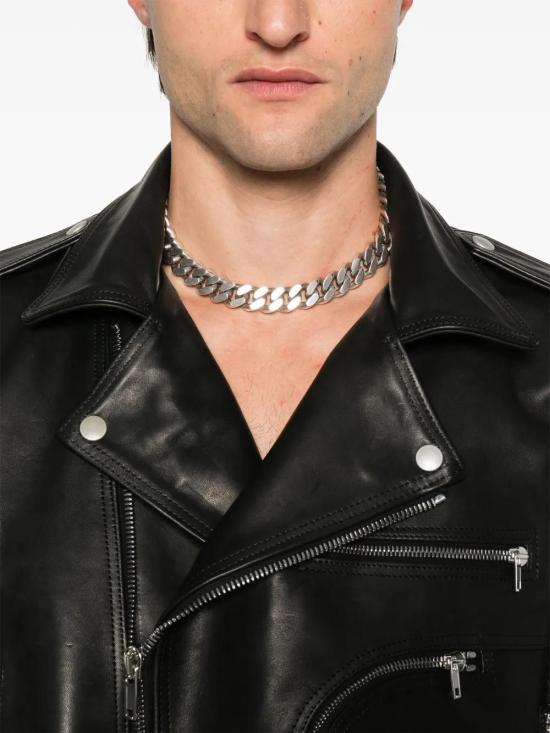  릭 오웬스 가죽 자켓 RR02D6717LHOJP - RICK OWENS