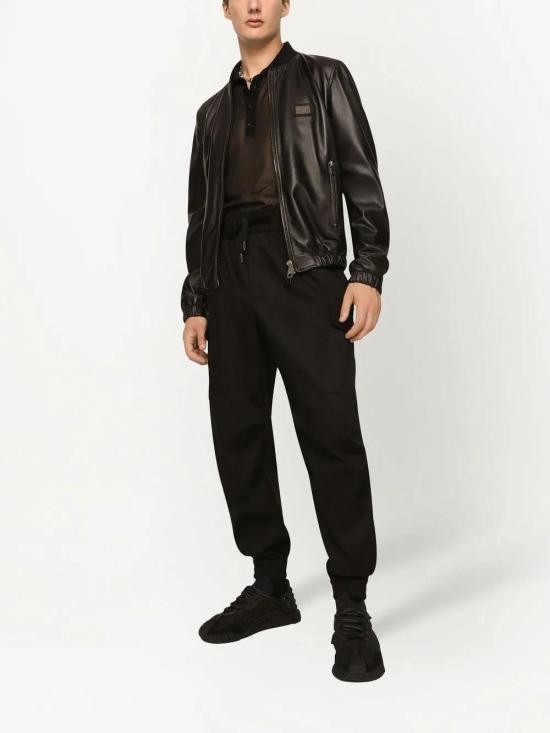  돌체앤가바나 가죽 자켓 G9ZY5LHULR0 - DOLCE & GABBANA