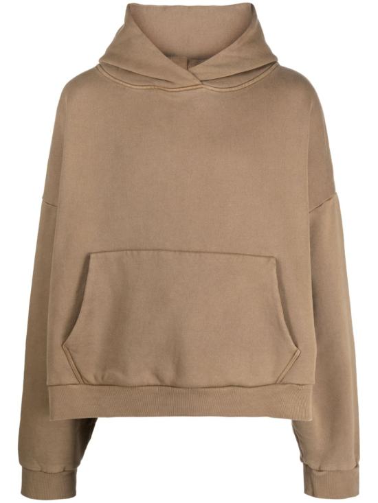 25SS 엔타이어 스튜디오 후드 티셔츠 ES2125CO CORK Brown - ENTIRE STUDIOS