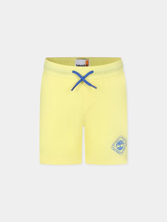 25SS [키즈] 팀버랜드 수영복/비치웨어 T60478 518 YELLOW - TIMBERLAND