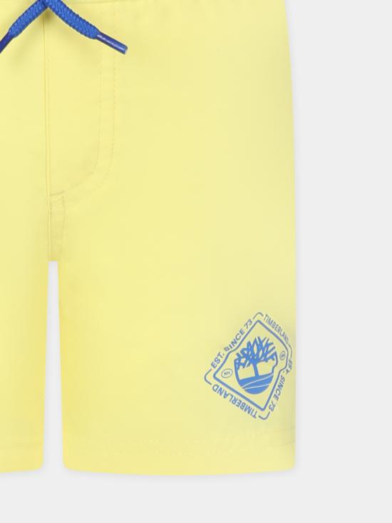 25SS [키즈] 팀버랜드 수영복/비치웨어 T60478 518 YELLOW - TIMBERLAND