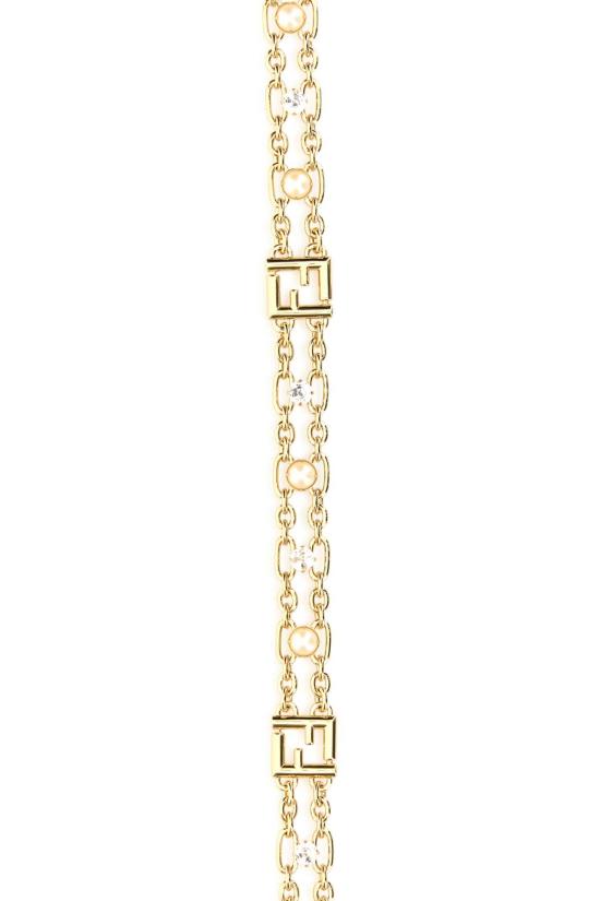 25SS 펜디 슬림 벨트 8C0730ATYH F0CFK Gold - FENDI