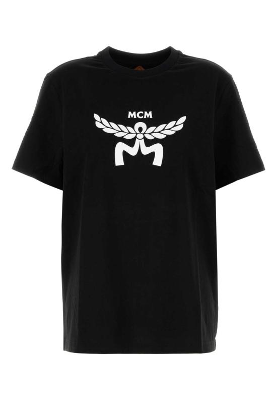 25SS 엠시엠 반팔 티셔츠 MHTFSMM01 BK Black - MCM