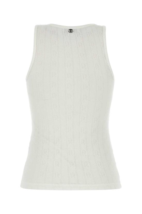 25SS 파코라반 스웨터 25PJTE168CO0557 P100 White - PACO RABANNE