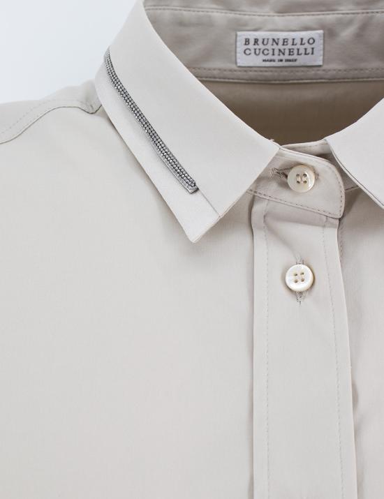 25FW 브루넬로 쿠치넬리 긴팔 티셔츠 M0091MR426 C7498 BEIGE - BRUNELLO CUCINELLI