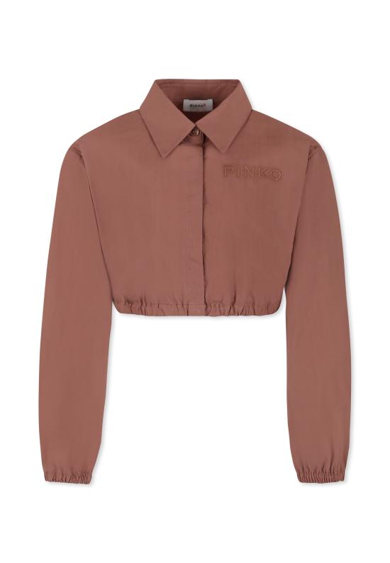 25SS [키즈] 핑코 셔츠 KFCA004 0 CA101 6018 BROWN - PINKO