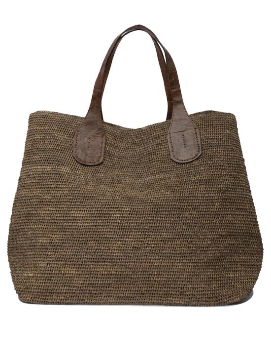 25SS 이벨리브 토트백 RIODARK TEA Brown - IBELIV