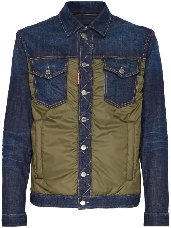  디스퀘어드2 데님 자켓 S74AM1576S30664 blue - DSQUARED2