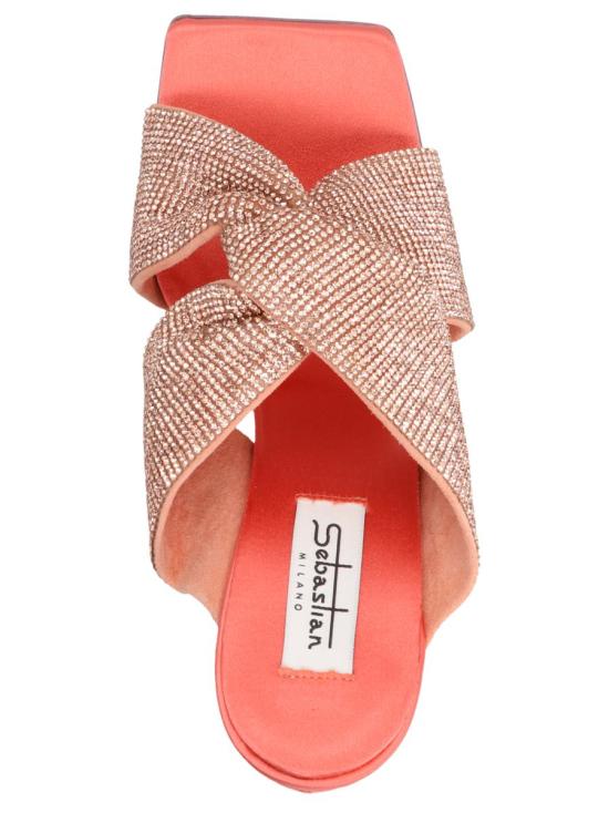23SS 세바스챤 뮬/슬리퍼 SE1175CORAL PINK - SEBASTIAN
